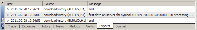 downloadhistory.mq5 - script for MetaTrader 5