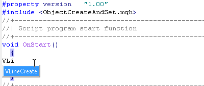 ObjectCreateAndSet - library for MetaTrader 5