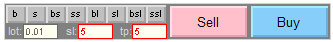 eInTradePanel - expert for MetaTrader 5