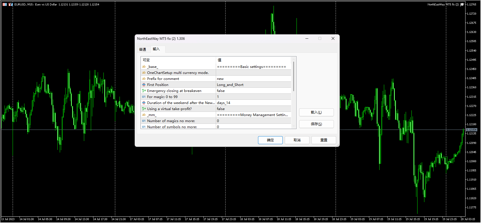 NorthEastWay MT5 Repair Screenshots
