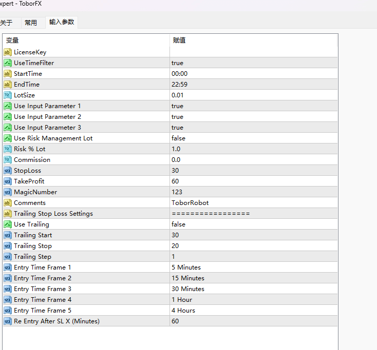 Tobo Forex screenshot