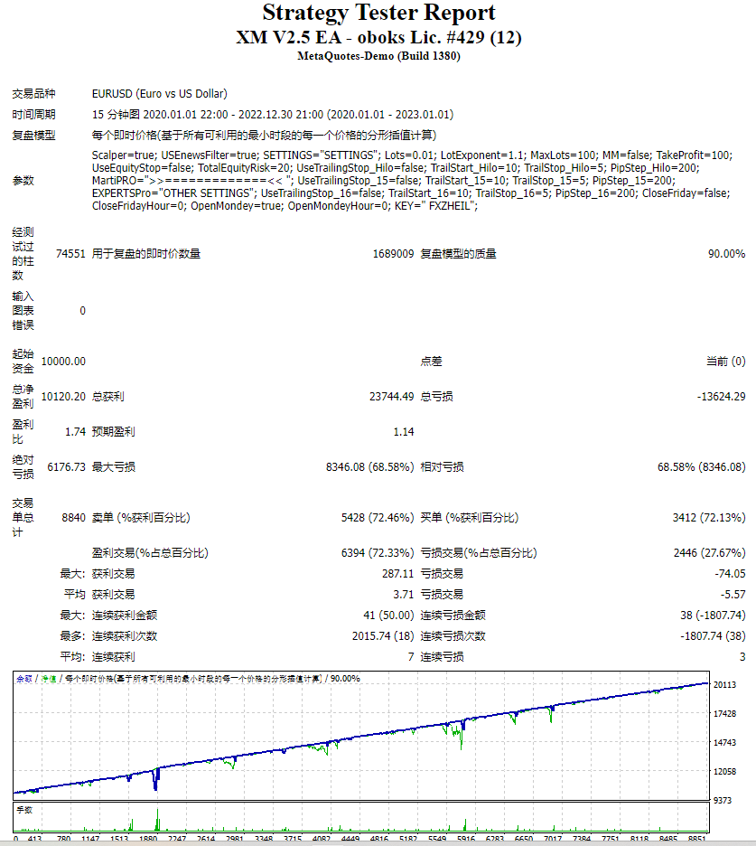 XM V2.5 EA – oboks license. Chapter 429 Screenshot