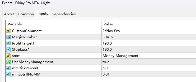 Friday Professional Edition MT4-1.6_fix screenshots
