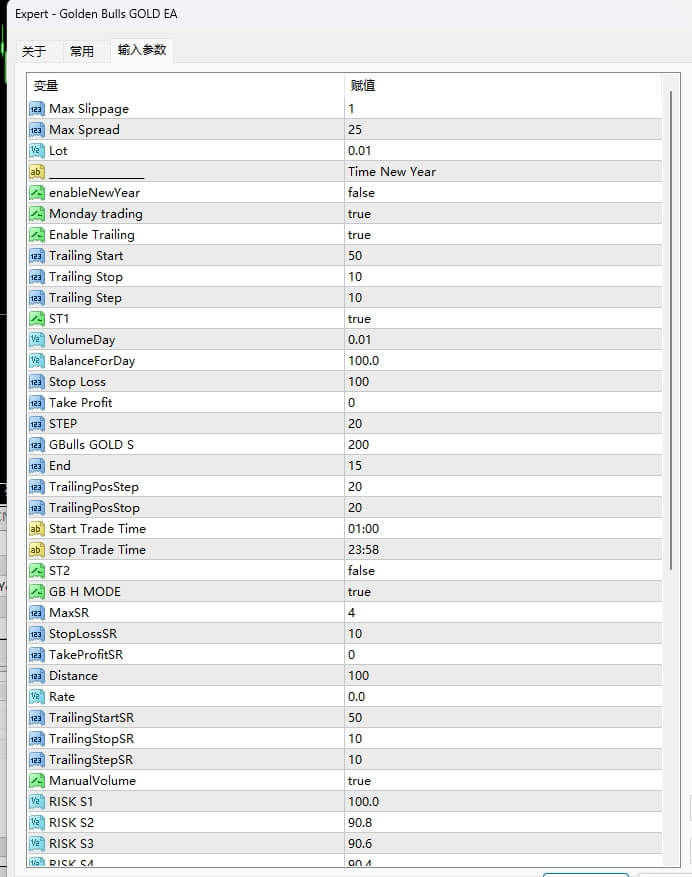 Golden Bull GOLD EA screenshots