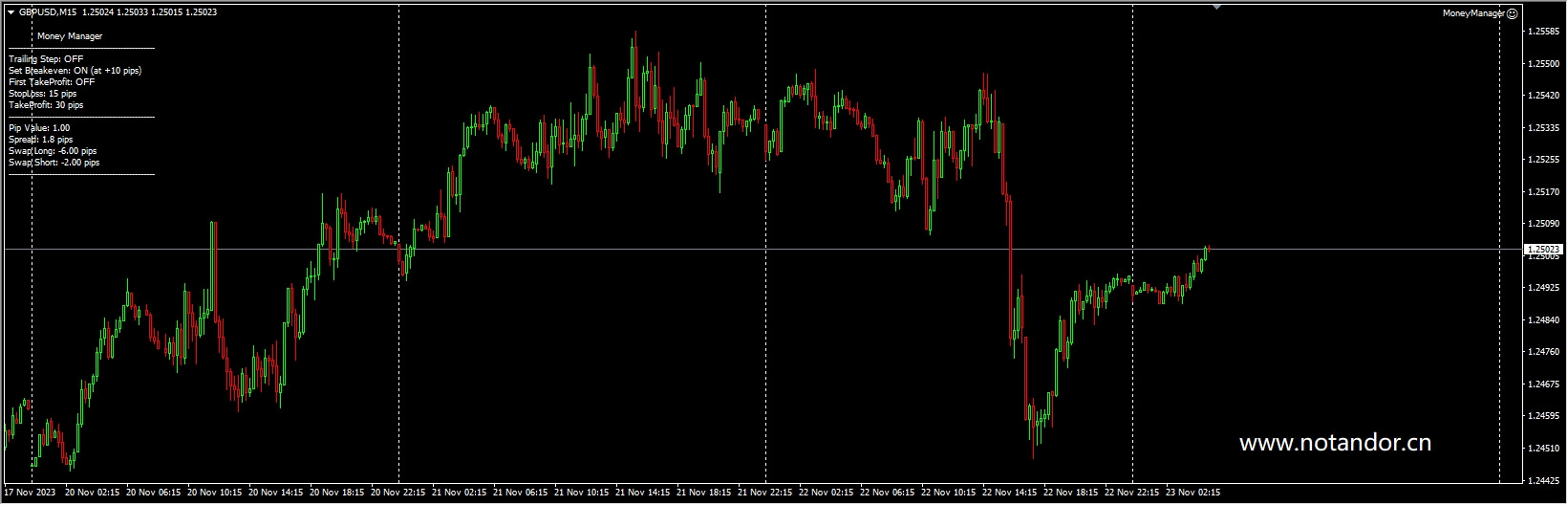 Money manager screenshot