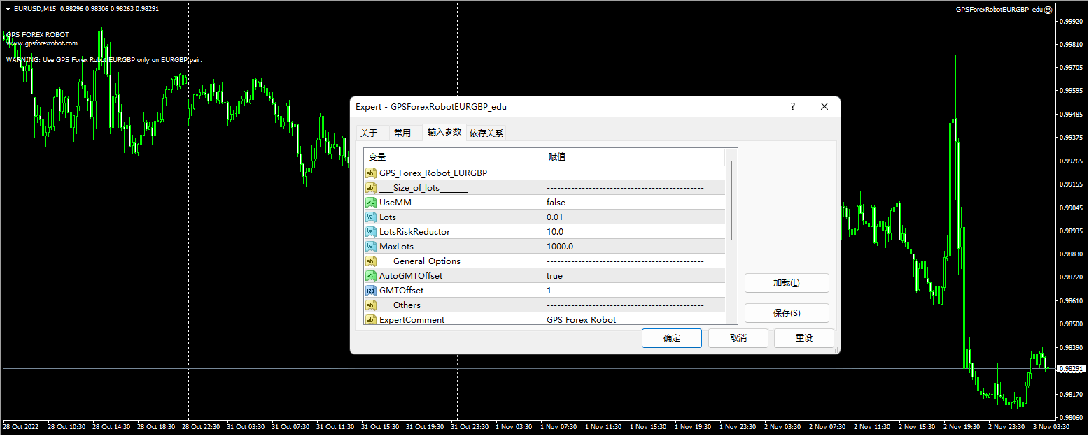 GPSForexRobotEURGBP_edu screenshot