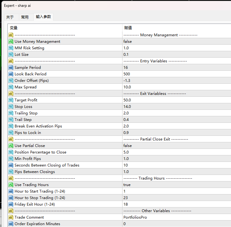 PortfolioPro MT4 screenshots