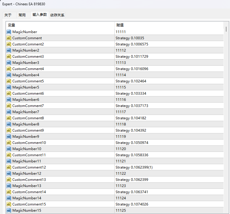 China EA 819830 screenshots