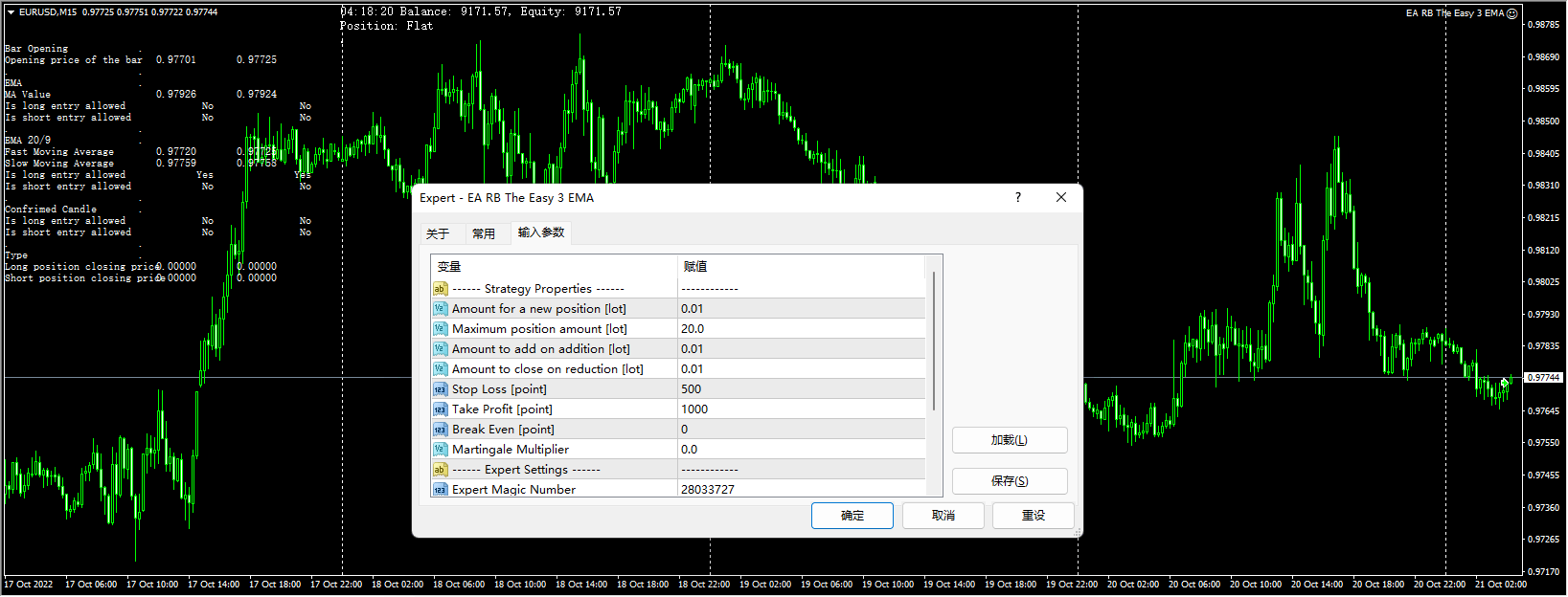 EA RB Easy 3 EMA screenshots