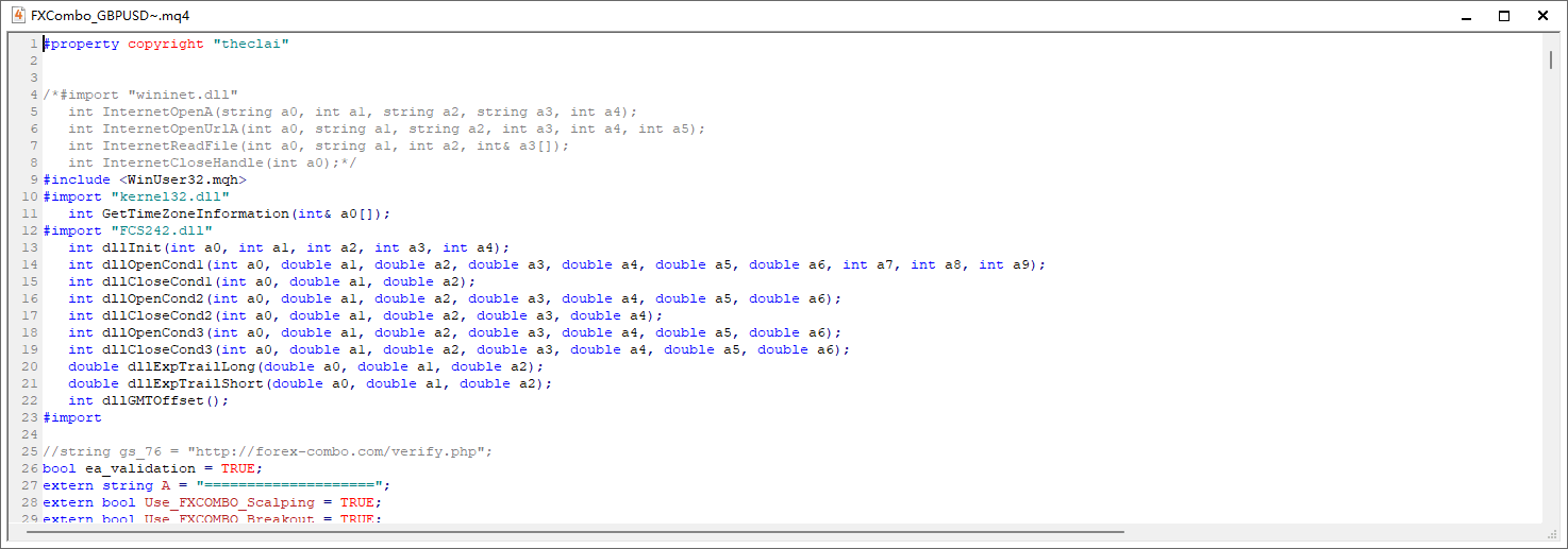 FXCombo_GBPUSD~ Screenshot