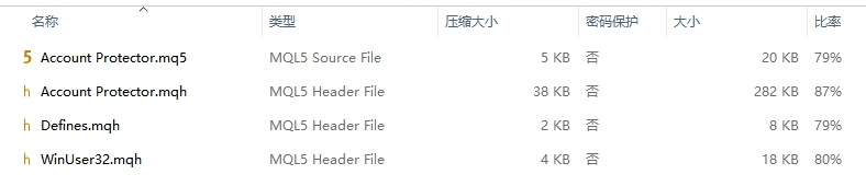 mt5 account protection screenshot