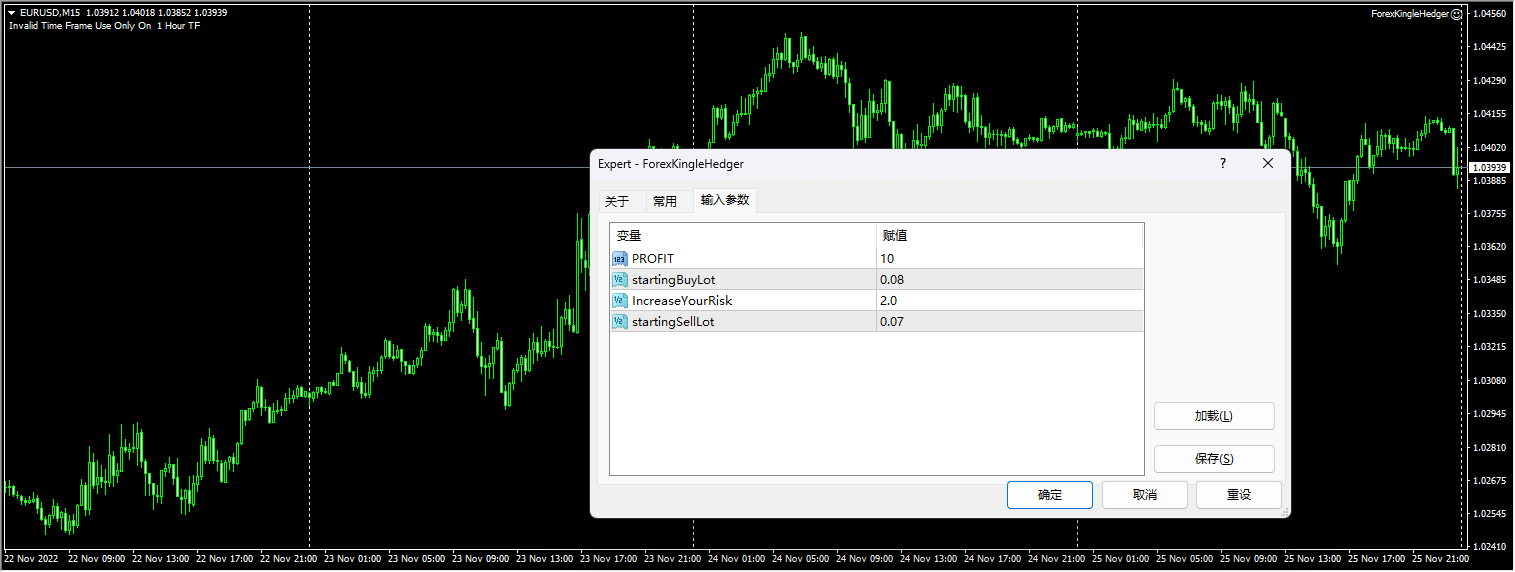 ForexKingleHedger screenshots
