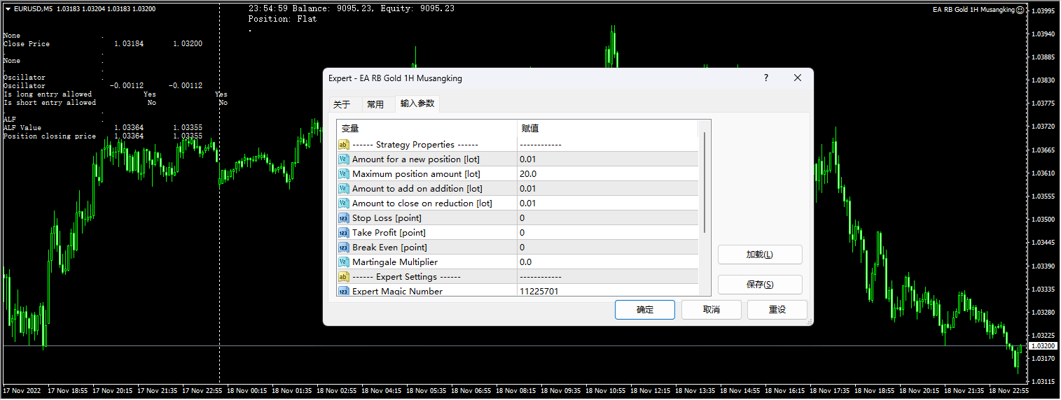EA RB Gold 1H Mao Shan King Screenshot