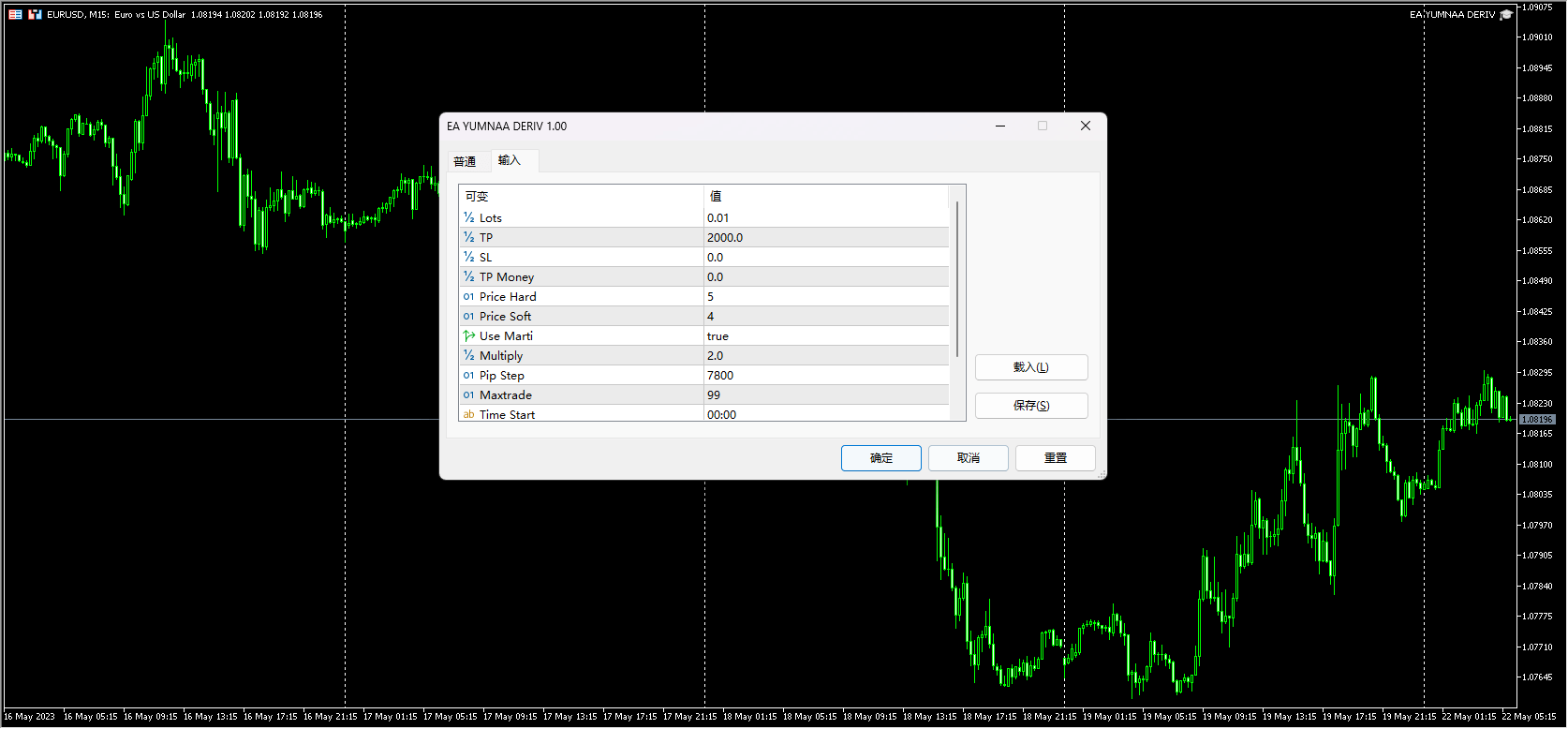 EA YUMNAA derivatives screenshots