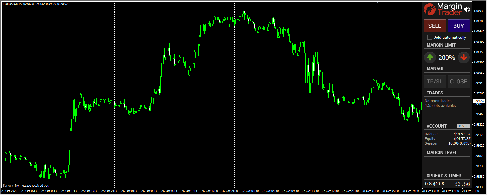 EA Margin Trader screenshot