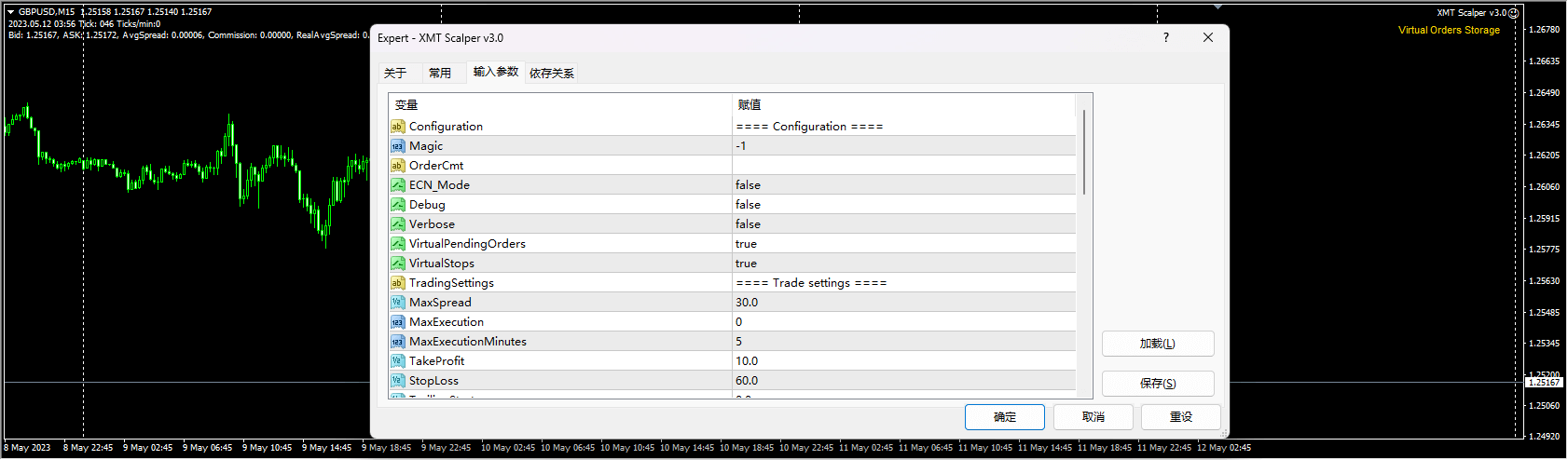 XMT Scalper v3.0 screenshot