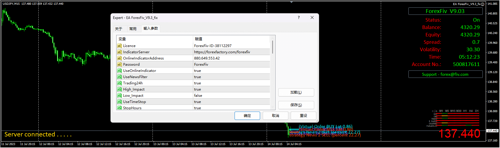 EA ForexFiv_V9.3_fix screenshot