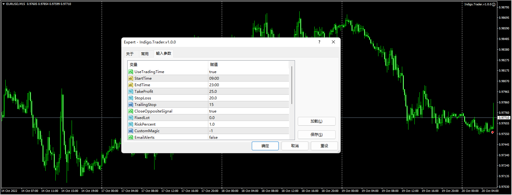 Indigo.Trader.v1.0.0 screenshot