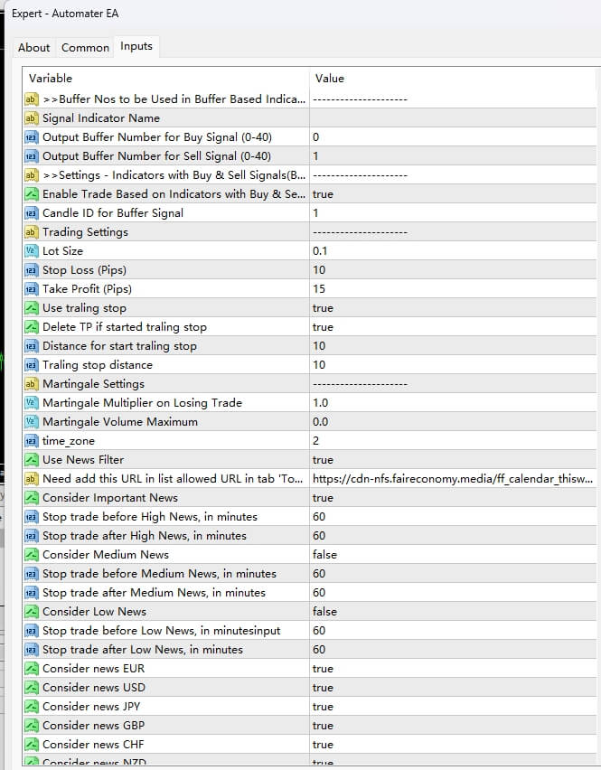 Automated EA screenshots