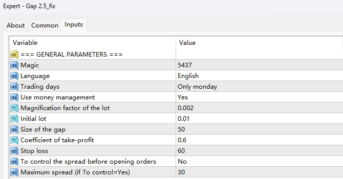Gap 2.5_Fixed Screenshots