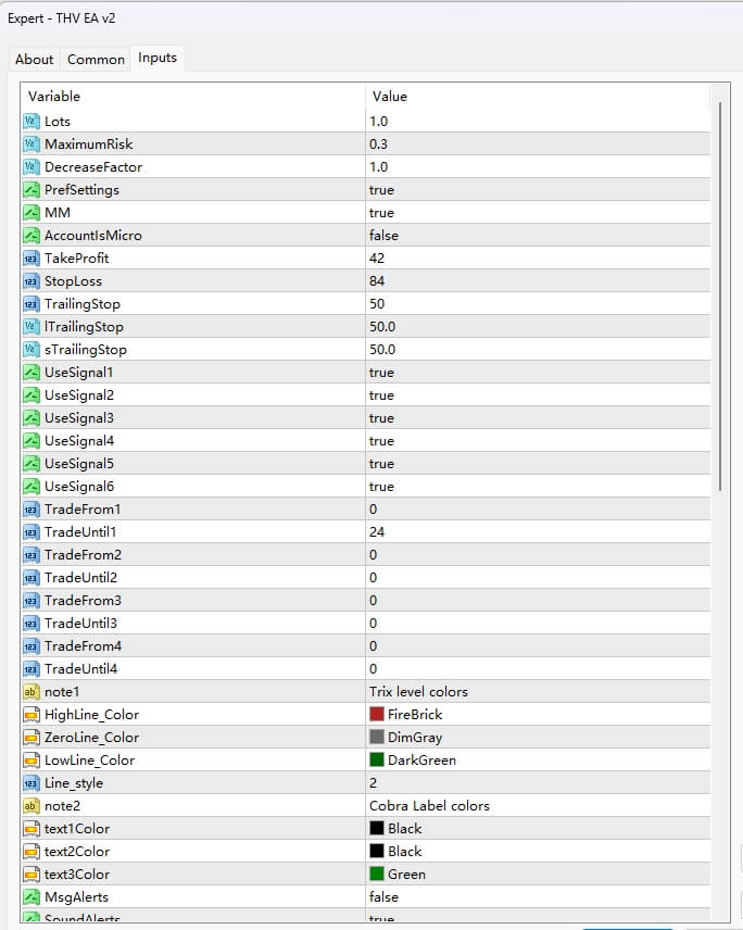 THV EA v2 screenshots