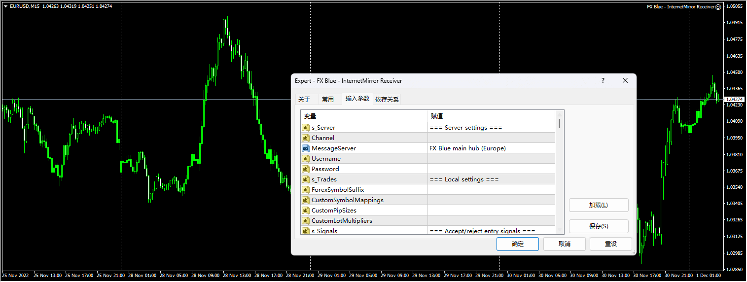 FX Blue – InternetMirror screenshots