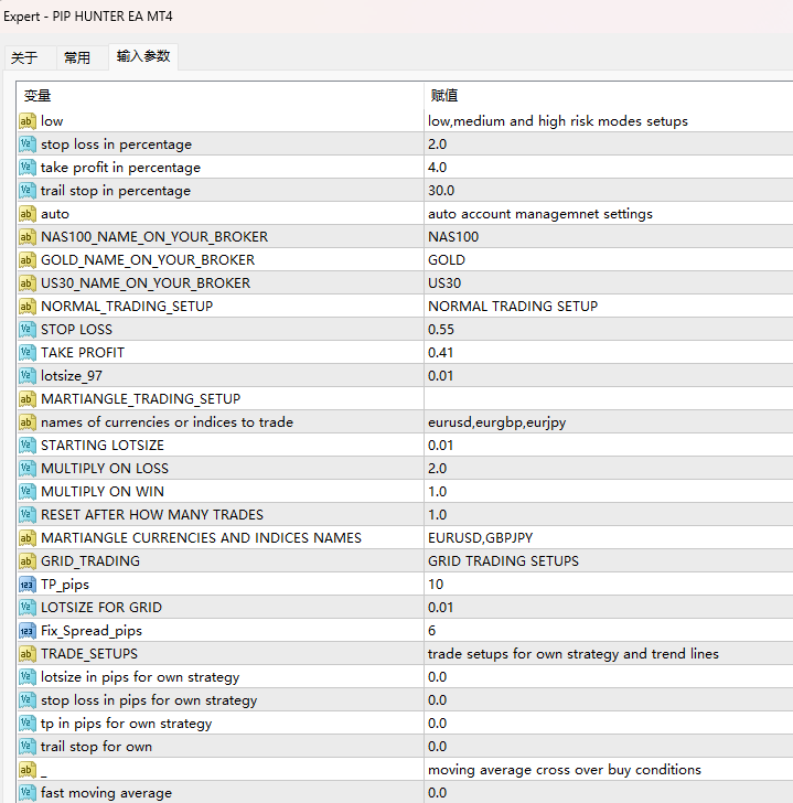 Idea Hunter EA MT4-MT5 screenshots