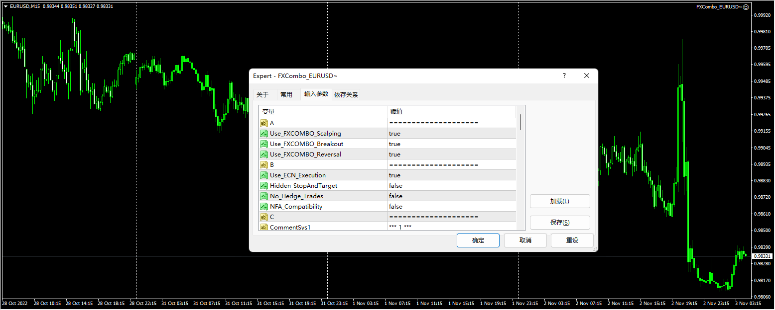 FXCombo_EURUSD~ Screenshot