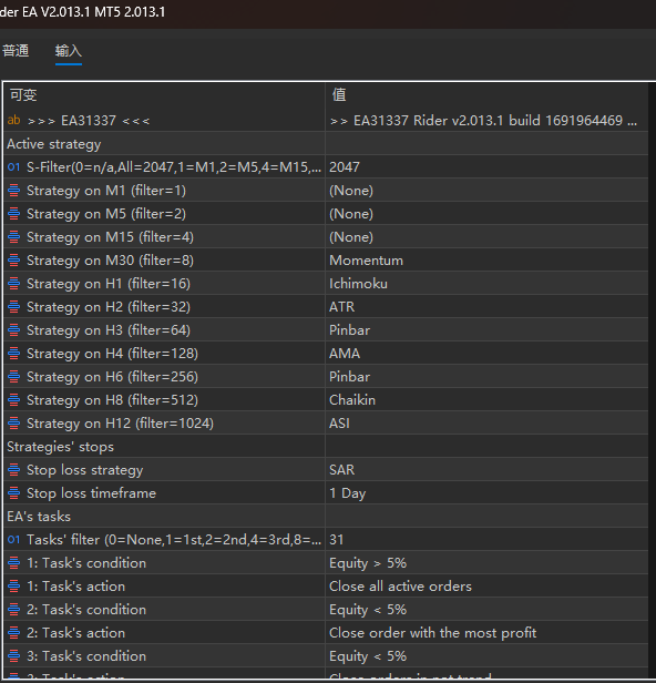 Knight EA V2.013.1 MT5 screenshots