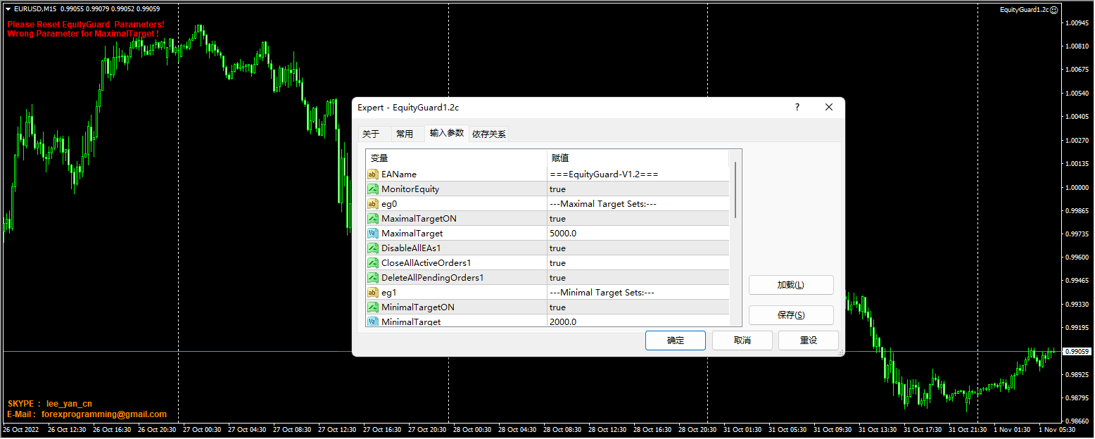 EquityGuard1.2c screenshot