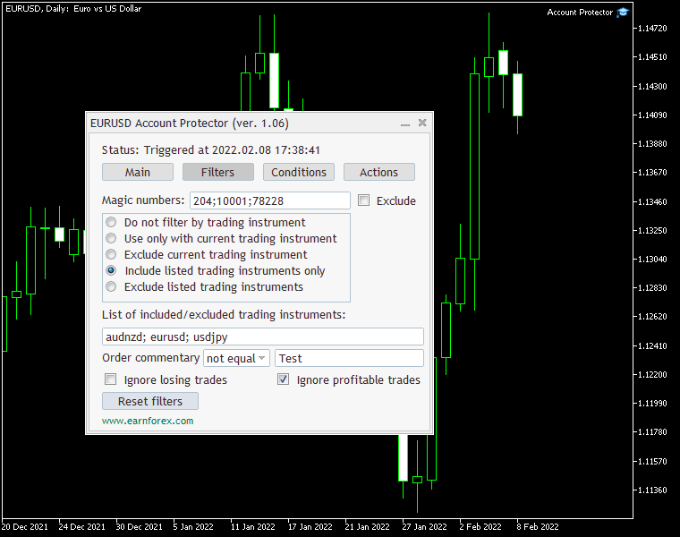 Account Protector Master Copy Screenshot