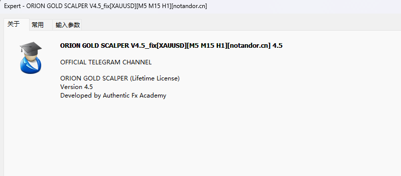 ORION GOLD SCALPER V4.5_fix screenshot