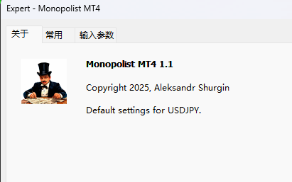 Monopoly MT4 screenshot
