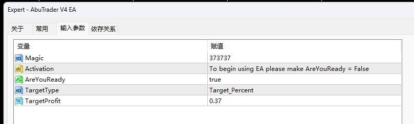 AbuTrader EA V4 screenshots