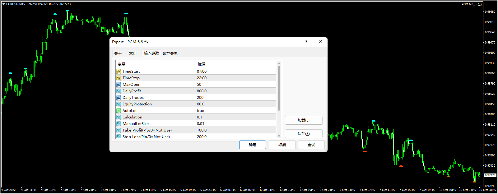 PGM main EA screenshots