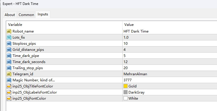 High frequency trading dark time screenshot