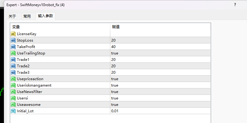 SwiftMoneyv10robot_fix screenshot