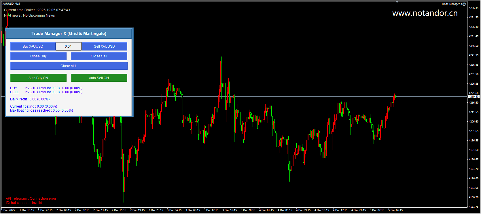 Trade Manager X screenshots