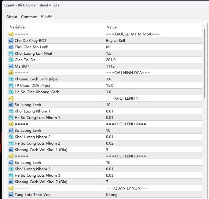 BNK Golden Island v1.21a screenshot