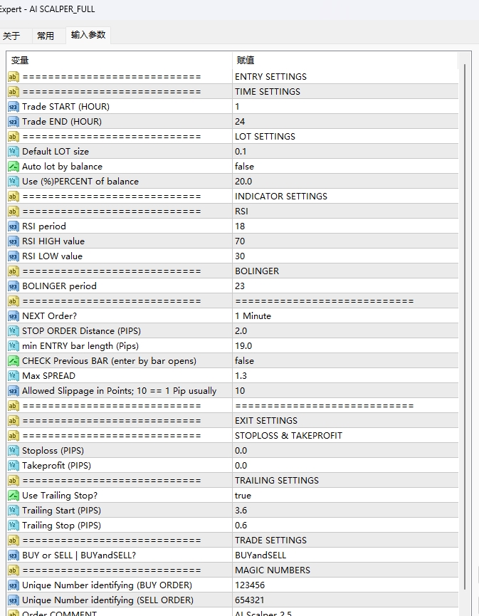 AI SCALPER_FULL screenshot