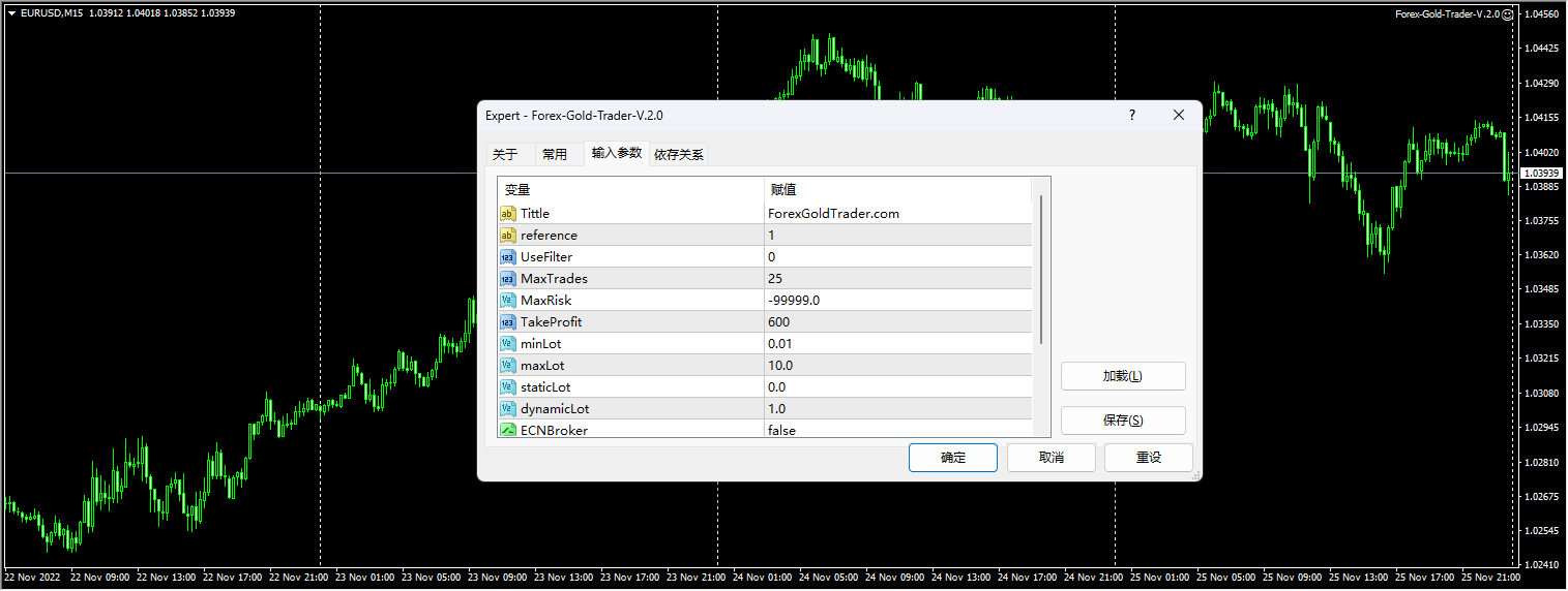 Foreign exchange-gold-Trader-V.2.0 screenshot