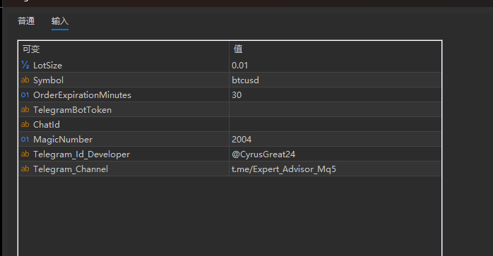 Telegram to Metatrader screenshot