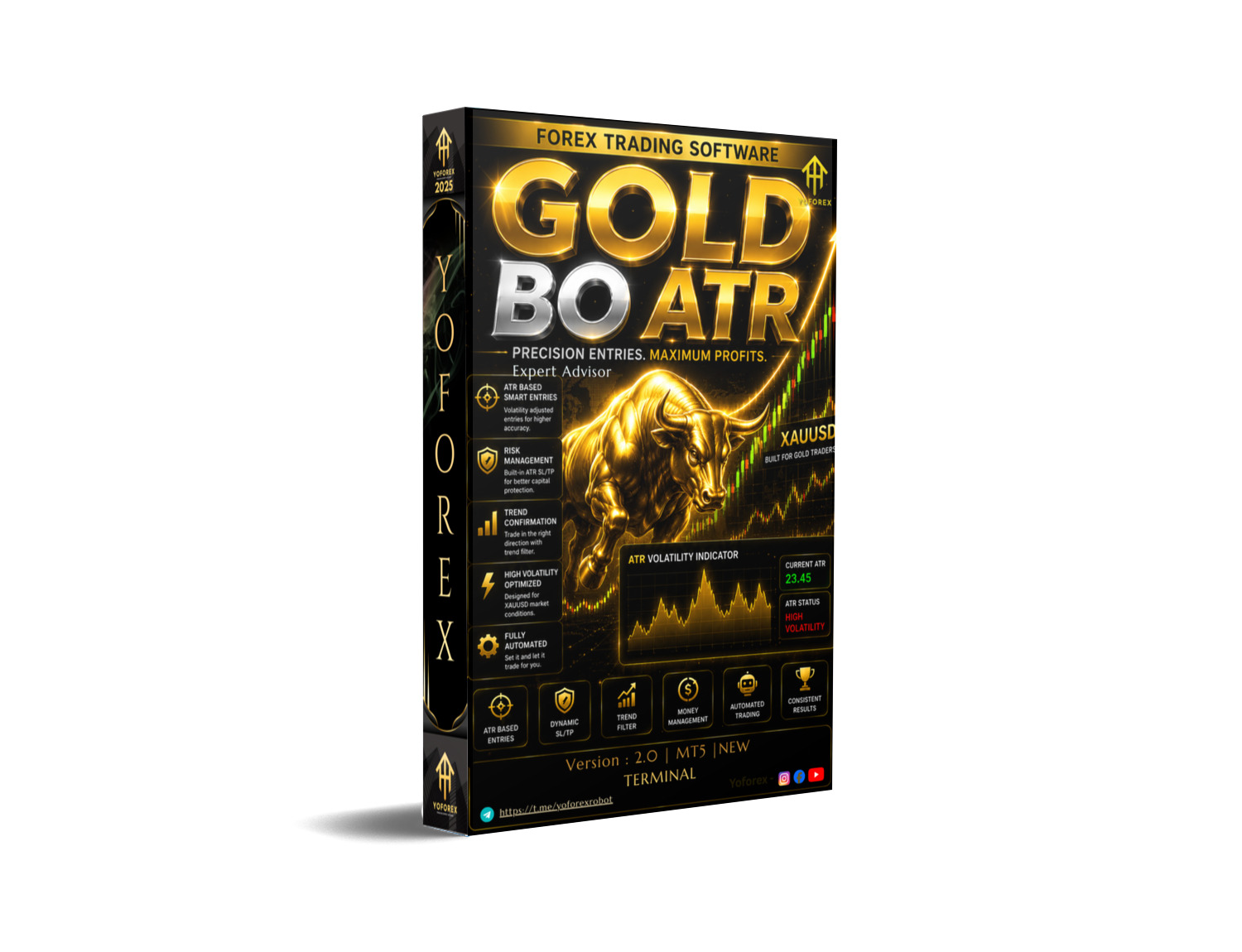 Gold Bo ATR EA V2.0 MT5 Gold Bo ATR EA V2.0 MT5