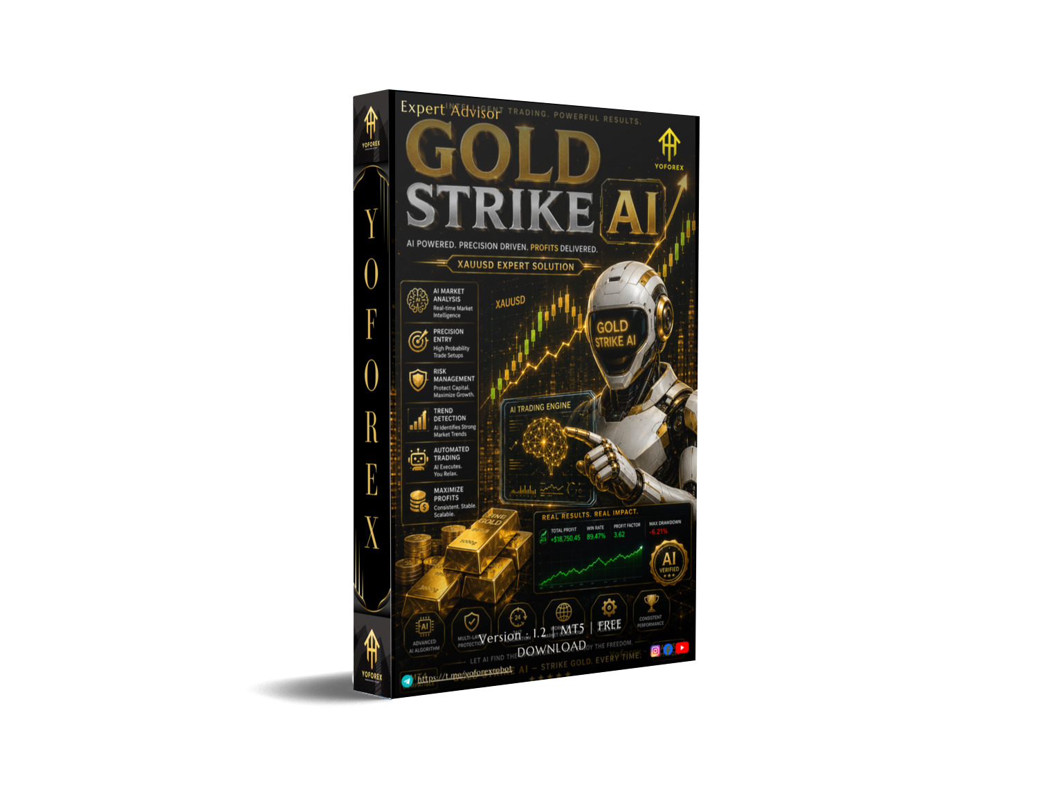 Gold Strike AI EA V1.2 MT5 Gold Strike AI EA V1.2 MT5