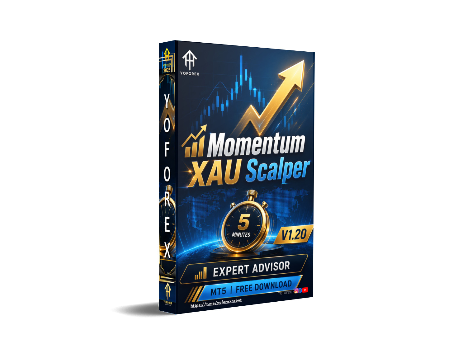 Momentum XAU Scalper EA V1.20 MT5 Momentum XAU Scalper EA V1.20 MT5