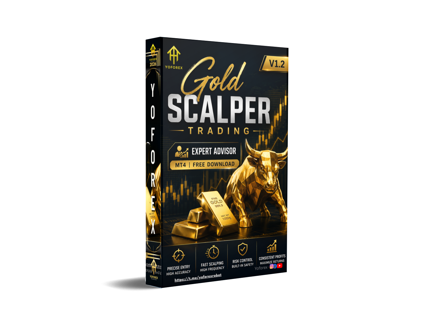Gold Scalper Trading EA V1.2 MT4 Gold Scalper Trading EA V1.2 MT4