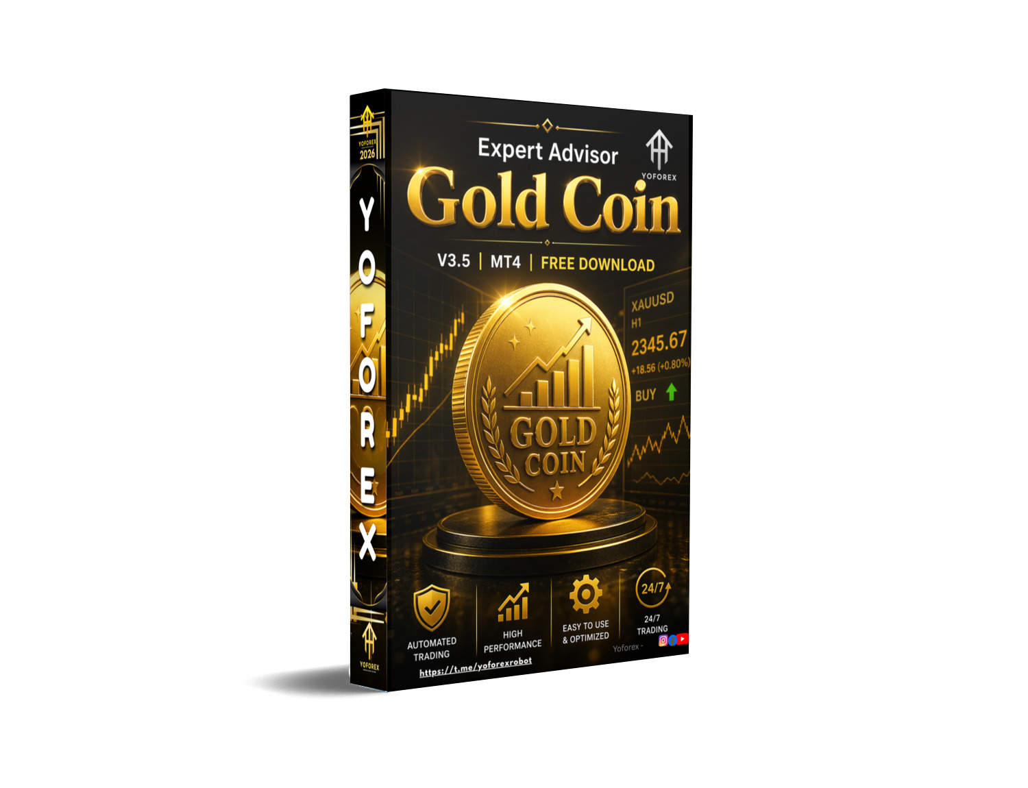 Gold Coin EA V3.5 MT4 Gold Coin EA V3.5 MT4