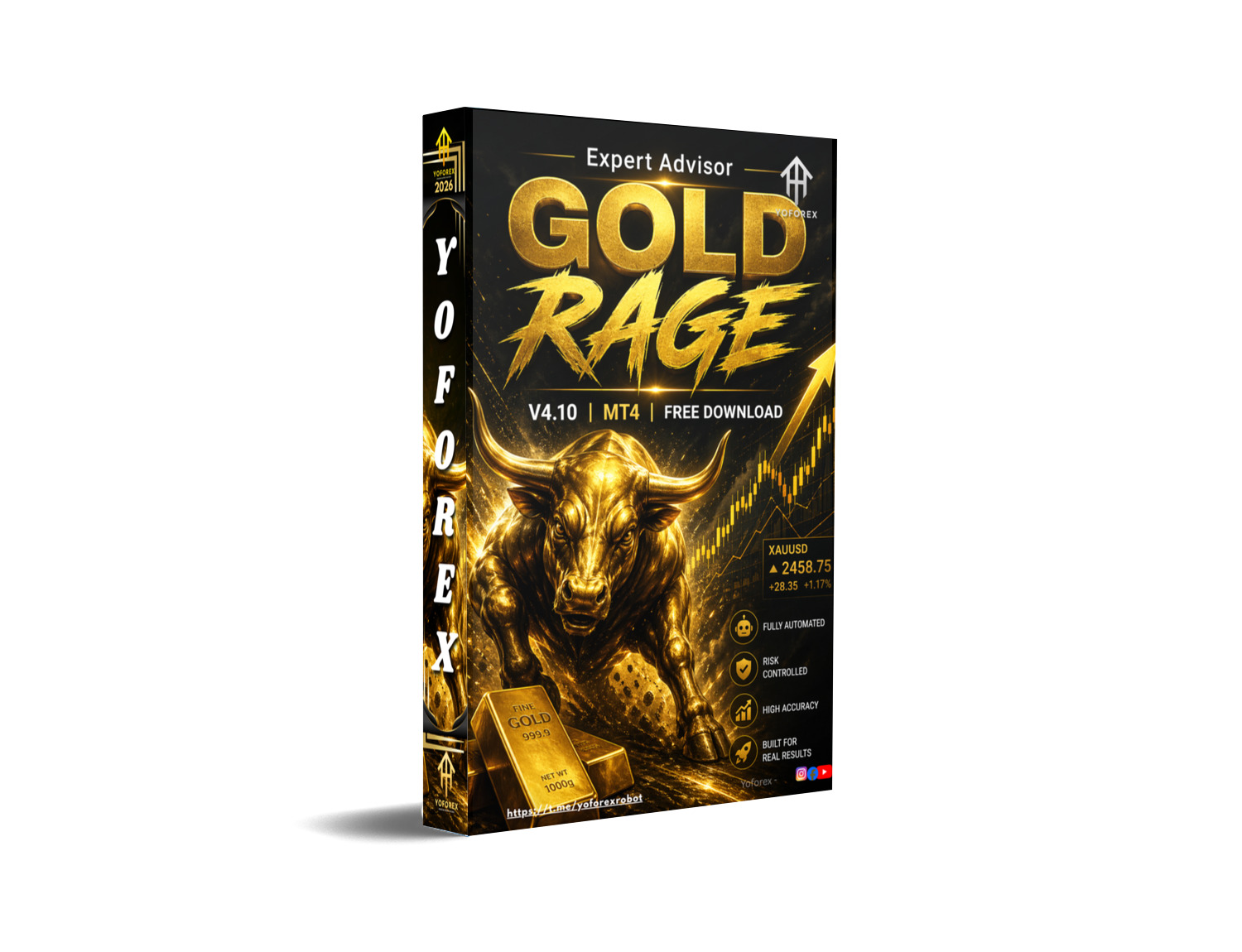 Gold Rage EA V4.10 MT4 Gold Rage EA V4.10 MT4
