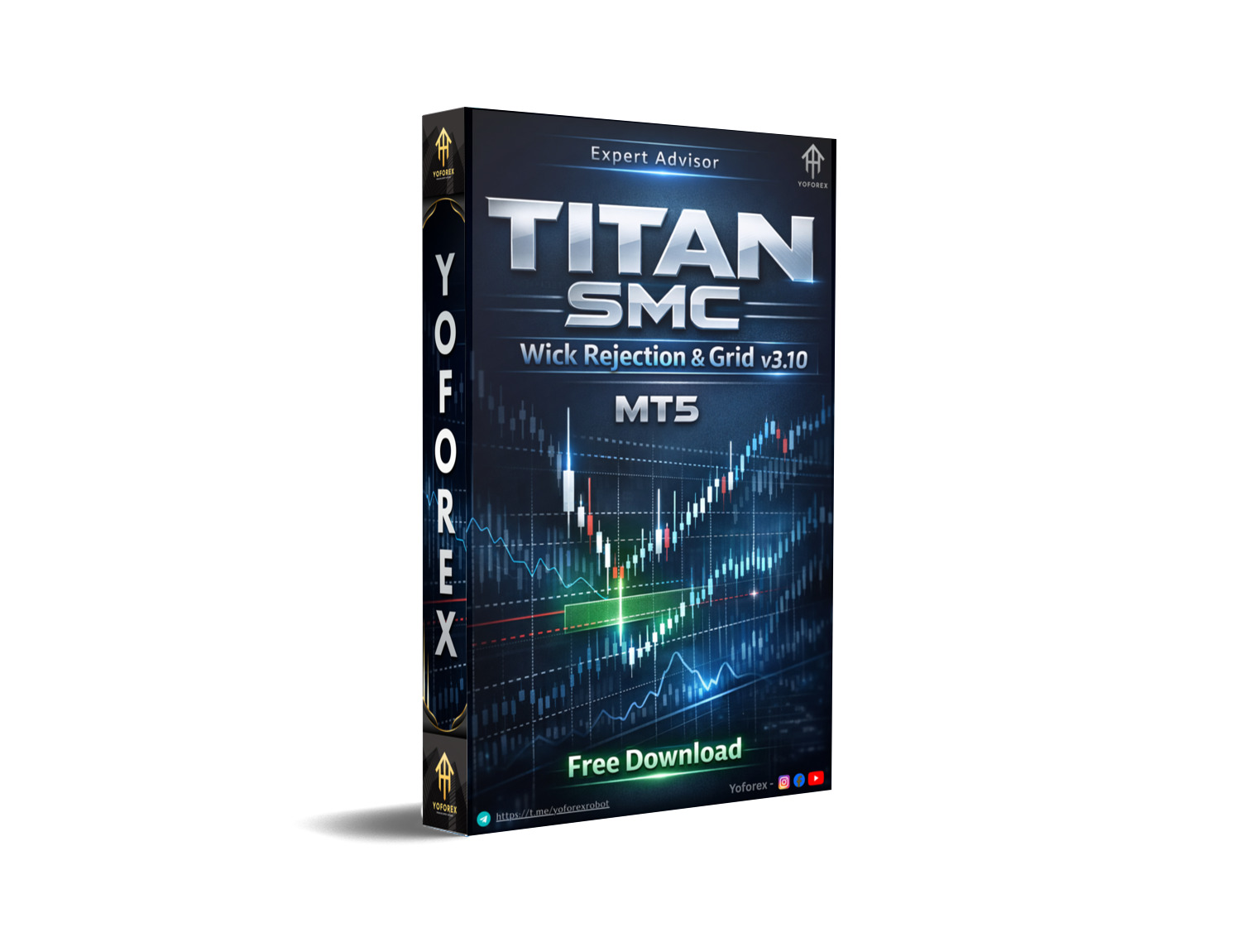 Titan SMC Wick Rejection & Grid EA V3.10 MT5 Titan SMC Wick Rejection & Grid EA V3.10 MT5