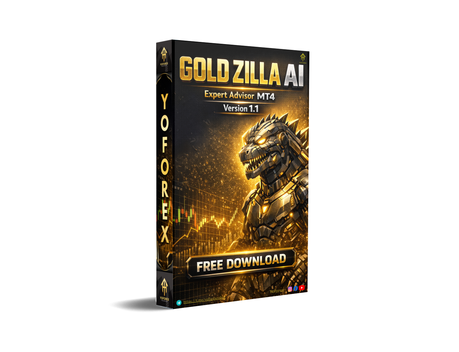 Gold Zilla AI EA V1.0 MT4